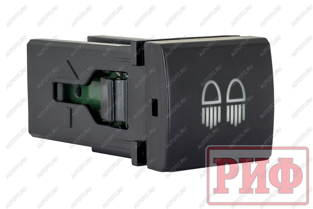 909 р. Кнопка ВКЛВЫКЛ, голубой, REAR LIGHTS TOYOTA 22x22 РИФ rif22-1-7112004  с доставкой в г. Кемерово