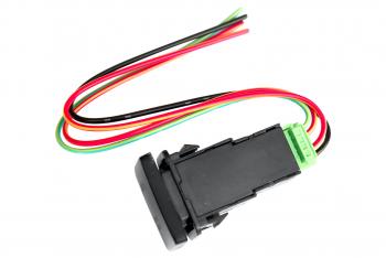 789 р. Кнопка ВКЛВЫКЛ, белый, FRONT LIGHTS TOYOTA 32x22 РИФ rif22-1-1104104  с доставкой в г. Кемерово. Увеличить фотографию 2
