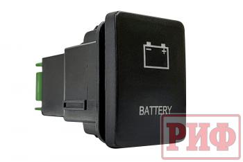 789 р. Кнопка ВКЛВЫКЛ, белый, BATTERY TOYOTA 32x22 РИФ rif22-1-1104304  с доставкой в г. Кемерово. Увеличить фотографию 1