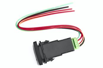 789 р. Кнопка ВКЛВЫКЛ, белый, COMPRESSOR TOYOTA 32x22 РИФ rif22-1-1104404  с доставкой в г. Кемерово. Увеличить фотографию 4