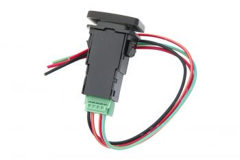 789 р. Кнопка ВКЛВЫКЛ, белый, TOYOTA 32x22 (под гравировку) РИФ rif22-1-1108804  с доставкой в г. Кемерово. Увеличить фотографию 2