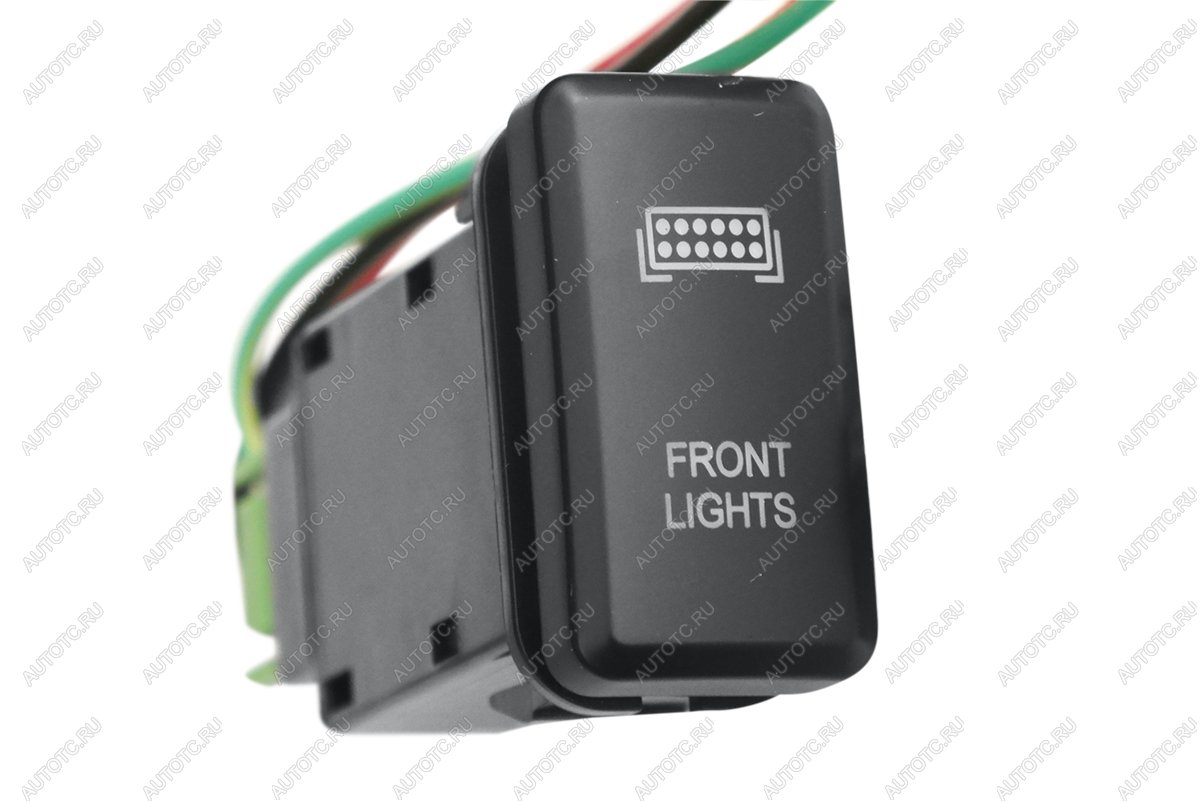 789 р. Кнопка ВКЛВЫКЛ, белый, FRONT LIGHTS TOYOTA 40x20 РИФ rif22-1-1104604  с доставкой в г. Кемерово