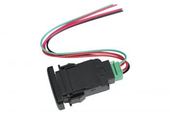 789 р. Кнопка ВКЛВЫКЛ, белый, REAR LIGHTS TOYOTA 40x20 РИФ rif22-1-1104704  с доставкой в г. Кемерово. Увеличить фотографию 2
