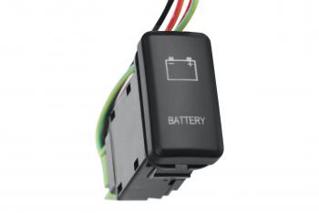 Кнопка ВКЛВЫКЛ, белый, BATTERY TOYOTA 40x20 РИФ rif22-1-1104804