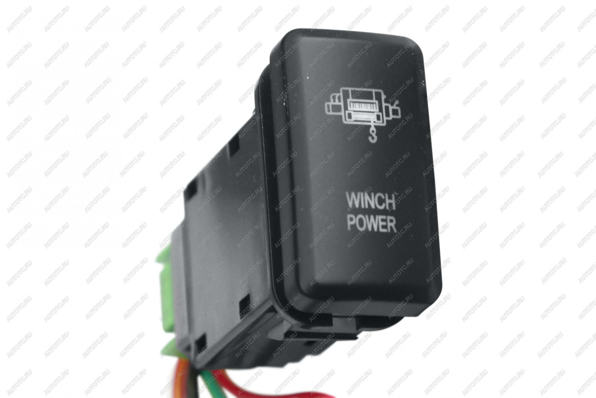 789 р. Кнопка ВКЛВЫКЛ, белый, WINCH POWER TOYOTA 40x20 РИФ rif22-1-1105004  с доставкой в г. Кемерово