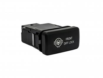789 р. Кнопка ВКЛВЫКЛ, белый, FRONT DIFF LOCK TOYOTA 40x20 горизонтальная РИФ rif22-1-1109514  с доставкой в г. Кемерово. Увеличить фотографию 1