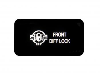 789 р. Кнопка ВКЛВЫКЛ, белый, FRONT DIFF LOCK TOYOTA 40x20 горизонтальная РИФ rif22-1-1109514  с доставкой в г. Кемерово. Увеличить фотографию 2