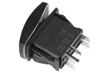 529 р. Переключатель ВКЛВЫКЛ, красный, GO-GO РИФ rif22-1-2102700  с доставкой в г. Кемерово. Увеличить фотографию 2