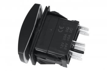 619 р. Переключатель ВКЛВКЛВЫКЛ, красный, СВЕТ НА КРЫШЕ РИФ rif22-1-2903800  с доставкой в г. Кемерово. Увеличить фотографию 2