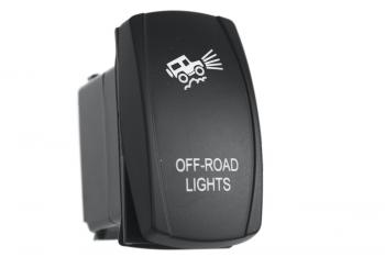 699 р. Переключатель ВКЛВЫКЛ, синий, OFF-ROAD LIGHTS РИФ rif22-1-4102400  с доставкой в г. Кемерово. Увеличить фотографию 1