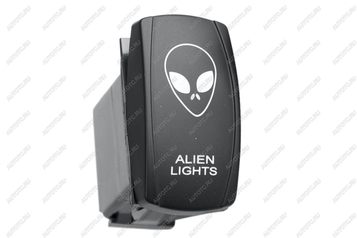 529 р. Переключатель ВКЛВЫКЛ, синий, ALIEN LIGHTS РИФ rif22-1-4102900  с доставкой в г. Кемерово