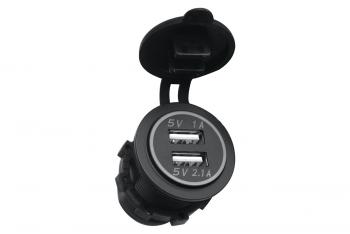 849 р. Розетка USB 3,1А РИФ rif22-4-1008000  с доставкой в г. Кемерово. Увеличить фотографию 1