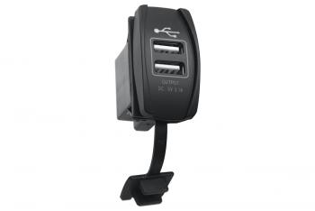 789 р. Розетка USB 3,1A дизайн Переключатель, с крышкой РИФ rif22-4-1008300  с доставкой в г. Кемерово. Увеличить фотографию 2