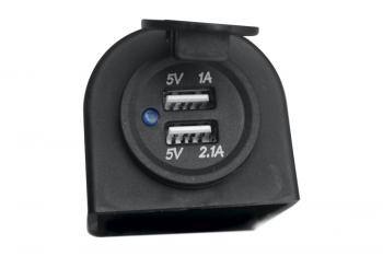 909 р. Розетка USB 3,1А в корпусе РИФ rif22-4-1008900  с доставкой в г. Кемерово. Увеличить фотографию 2