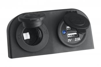 2 089 р. Розетка комбинированная с USB 3,1А в корпусе РИФ rif22-4-1009200  с доставкой в г. Кемерово. Увеличить фотографию 2