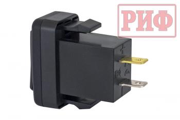 1 849 р. Розетка USB 2 QC 3.0 для Toyota 40x20 РИФ rif22-4-1013700  с доставкой в г. Кемерово. Увеличить фотографию 3