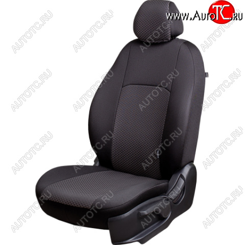 7 949 р.  Комплект чехлов для сидений (РЗСиС 40/60, 2П жаккард) ДУБЛИН Lord Autofashion  Chery Amulet (Corda)  A15 (2003-2010) лифтбэк (черный, вставка Стежок Серый, строчка серая)  с доставкой в г. Кемерово