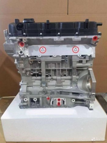 163 999 р. Двигатель новый хендай getz, Киа Рио jb g4ee  1145324415  с доставкой в г. Кемерово. Увеличить фотографию 1