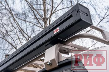 29 499 р. Маркиза автомобильная РИФ 2,13х2,5 м полуавтомат (винил) темно-серая РИФ rif5306-2025v  с доставкой в г. Кемерово. Увеличить фотографию 10