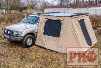Стенки к автомобильной маркизе РИФ 2.0Х2.5 м Black Out РИФ rifan5306-2025c