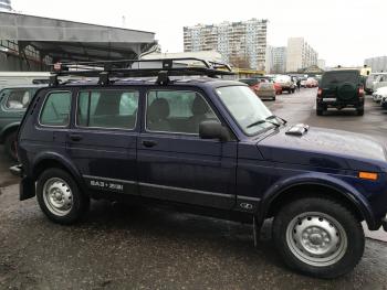 38 899 р. Багажник экспедиционный РИФ 1200х1900 мм для НИВА 5 дв.  rifnva-roof5  с доставкой в г. Кемерово. Увеличить фотографию 3