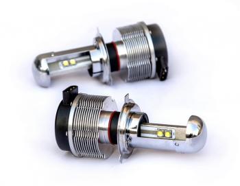 1 399 р. Лампы светодиодные H7 12V-24V 20W (к-т 2 шт.)  h7-topxen  с доставкой в г. Кемерово. Увеличить фотографию 2