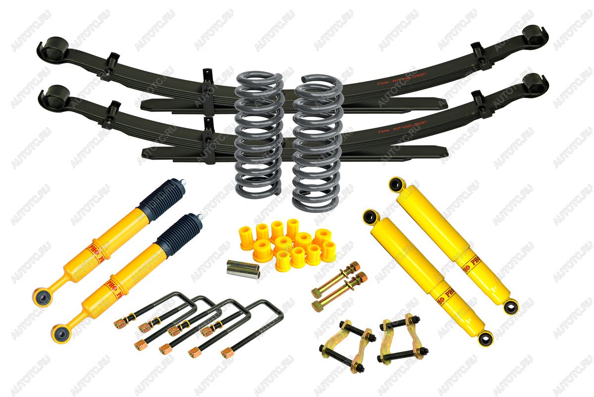 106 759 р. Лифт-комплект РИФ Toyota Hilux 2005-2014, Sollers ST6, Jac T6 лифт 45 мм жесткий  rif-vig-c  с доставкой в г. Кемерово