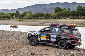 43 849 р. Багажник экспедиционный (корзина) РИФ 1200х2100 мм для Toyota Fortuner 2015+  riffrt-roof1  с доставкой в г. Кемерово. Увеличить фотографию 7