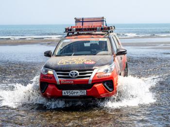 43 849 р. Багажник экспедиционный (корзина) РИФ 1200х2100 мм для Toyota Fortuner 2015+  riffrt-roof1  с доставкой в г. Кемерово. Увеличить фотографию 5