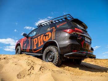 43 849 р. Багажник экспедиционный (корзина) РИФ 1200х2100 мм для Toyota Fortuner 2015+  riffrt-roof1  с доставкой в г. Кемерово. Увеличить фотографию 4