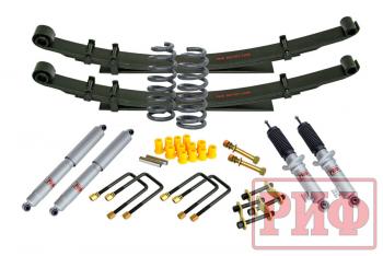 Лифт-комплект РИФ газовый Mitsubishi L200 2005-2015 лифт 30 мм мягкий  rif-trt-a-g