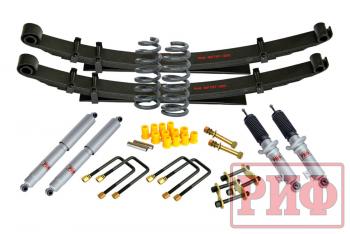 Лифт-комплект РИФ газовый Mitsubishi L200 2005-2015 лифт 40 мм жесткий  rif-trt-c-g