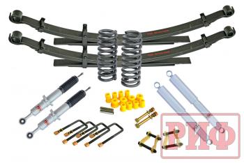 Лифт-комплект РИФ газовый Toyota Hilux 2005-2014, Sollers ST6, Jac T6 лифт 45 мм средний  rif-vig-b-g