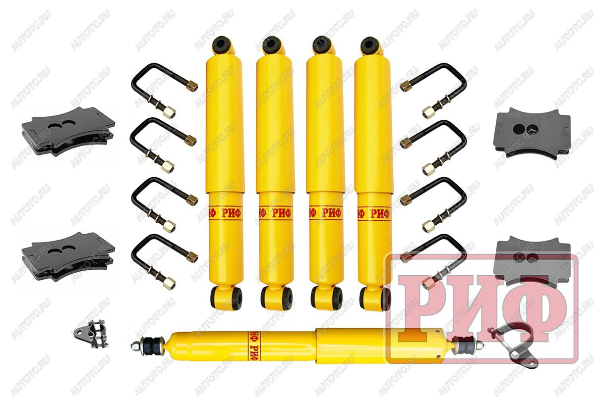 52 919 р. Лифт-комплект РИФ для ГАЗ Соболь 2018+ 30 мм  rif-gaz-2-18  с доставкой в г. Кемерово