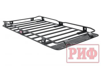 42 999 р. Багажник экспедиционный (корзина) РИФ 1350x2100 мм Toyota Land Cruiser 78 (высота крепежа 199 мм)  rif070-roof  с доставкой в г. Кемерово. Увеличить фотографию 2