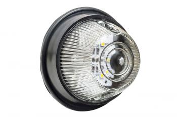 Повторитель поворота УАЗ на светодиодах (белый рассеиватель) 6LED-1-12V  уп102-б