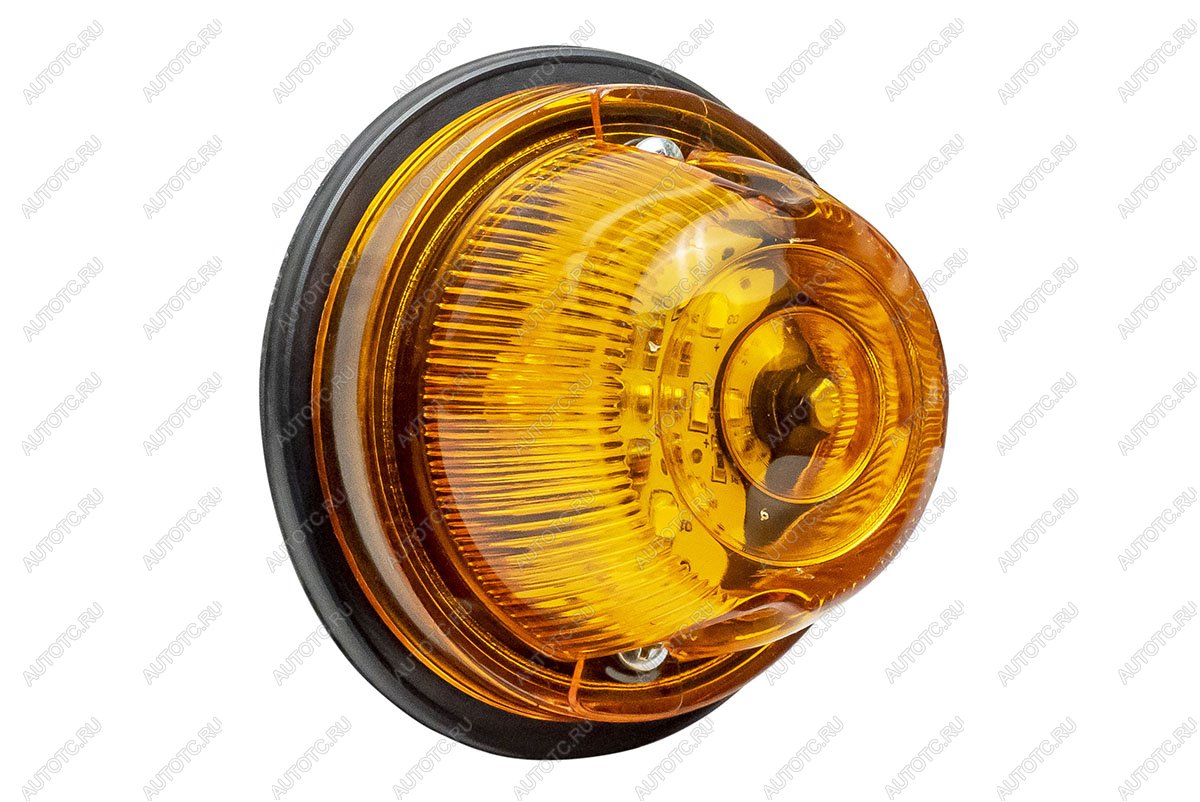 399 р. Повторитель поворота УАЗ на светодиодах (жёлтый рассеиватель) 6LED-12V  уп102-ж  с доставкой в г. Кемерово