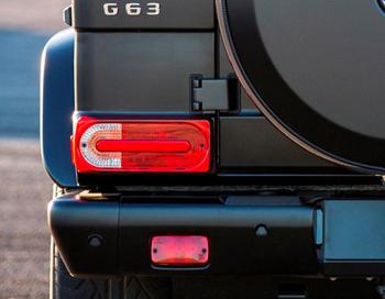 Фонарь задний УАЗ НЕОНОВЫЙ (тюнинг под Mercedes-Benz G-класс)  132-501led-gl-n