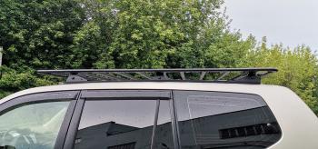 37 949 р. Багажник экспедиционный (платформа) РИФ 1200х2100 мм для Toyota Land Cruiser Prado 120  rif120-roof2  с доставкой в г. Кемерово. Увеличить фотографию 4