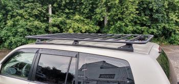 37 949 р. Багажник экспедиционный (платформа) РИФ 1200х2100 мм для Toyota Land Cruiser Prado 120  rif120-roof2  с доставкой в г. Кемерово. Увеличить фотографию 16