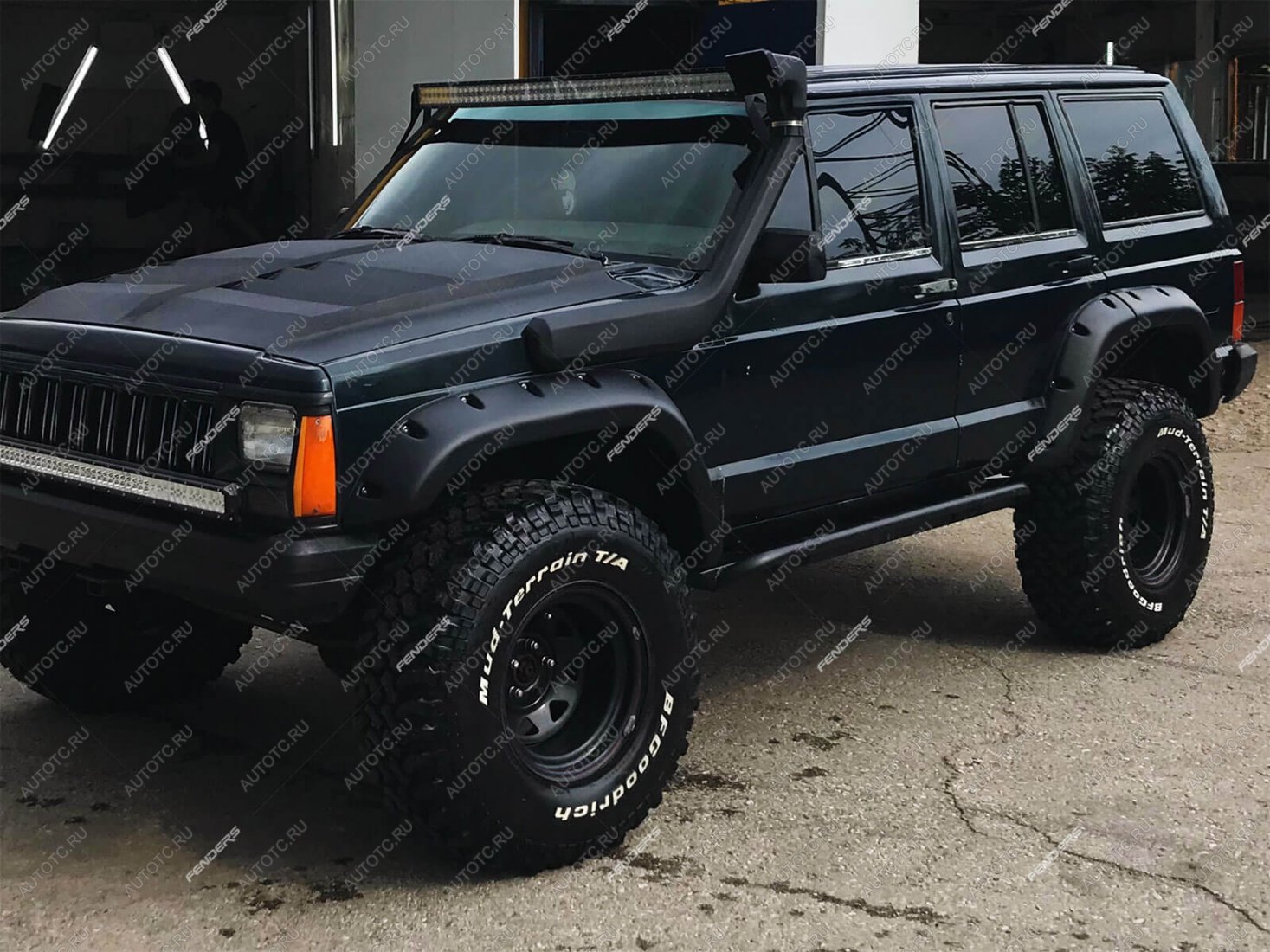 21 449 р. Расширители колёсных арок JEEP CHEROKEE XJ  jc  с доставкой в г. Кемерово