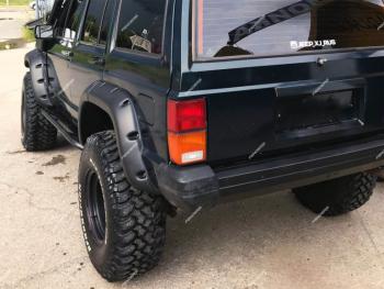 21 449 р. Расширители колёсных арок JEEP CHEROKEE XJ  jc  с доставкой в г. Кемерово. Увеличить фотографию 3