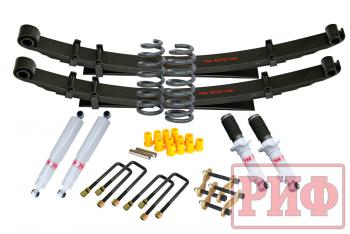 Лифт-комплект РИФ газовый Mitsubishi L200 2015+, Fiat Fullback 2016+ жесткий лифт 40 мм  rif-tmq-c-g
