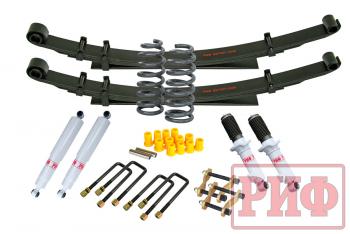 Лифт-комплект РИФ газовый Mitsubishi L200 2015+, Fiat Fullback 2016+ мягкий лифт 40 мм  rif-tmq-b-g