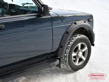 8 799 р. Расширители колёсных арок ВАЗ НИВА 4X4 URBAN 3D (передние 70 мм, задние 70 мм)  ткн-21u  с доставкой в г. Кемерово. Увеличить фотографию 3