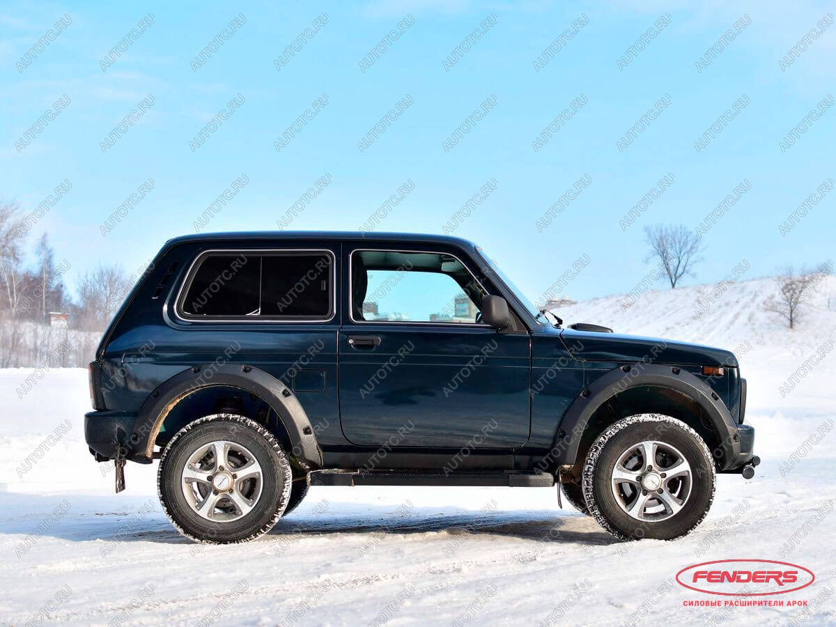 8 799 р. Расширители колёсных арок ВАЗ НИВА 4X4 URBAN 3D (передние 70 мм, задние 70 мм)  ткн-21u  с доставкой в г. Кемерово
