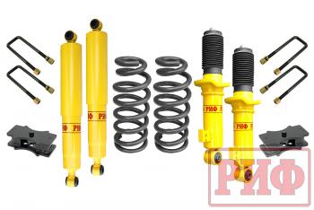 57 059 р. Лифт-комплект РИФ лайт Mitsubishi L200 2015+, Fiat Fullback 2016+ лифт 40 мм  rif-tmq-b-lite  с доставкой в г. Кемерово. Увеличить фотографию 1