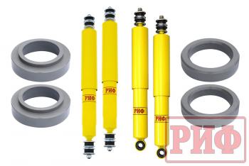 40 639 р. Лифт-комплект РИФ лайт для Toyota Land Cruiser 80105 лифт 30 мм  rif-tlc80-b-lite  с доставкой в г. Кемерово. Увеличить фотографию 1