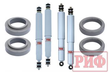 35 779 р. Лифт-комплект РИФ лайт газовый для Toyota Land Cruiser 80105 лифт 30 мм  rif-tlc80-b-g-lite  с доставкой в г. Кемерово. Увеличить фотографию 1