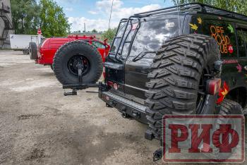 6 539 р. Лестница РИФ для Toyota Land Cruiser 105  rif105-60000  с доставкой в г. Кемерово. Увеличить фотографию 6